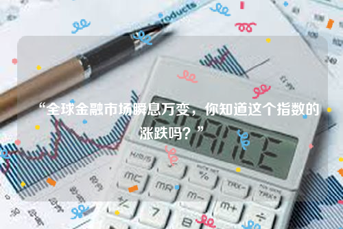 “全球金融市场瞬息万变，你知道这个指数的涨跌吗？”